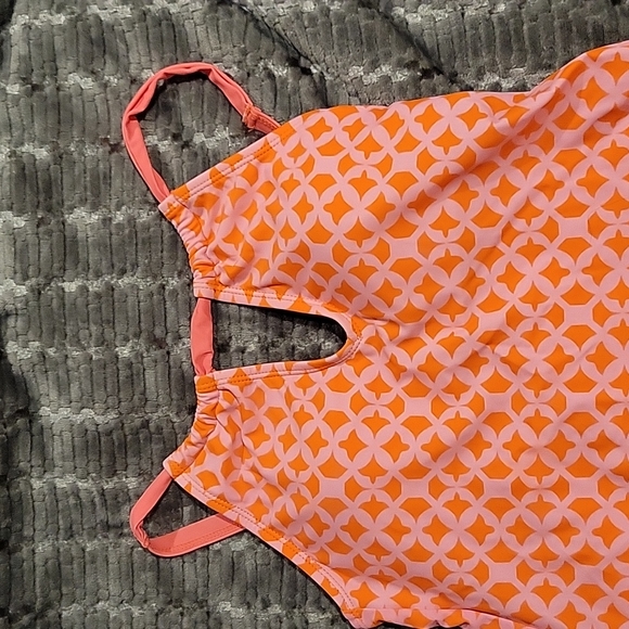 NWOT Dearlove Tummy Control Swimsuits High Neck Tankini Top Halter - Picture 13 of 16